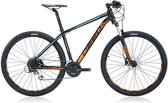 Deed Flame 293 - Fiets - Mannen - Zwart;Oranje - 40 cm