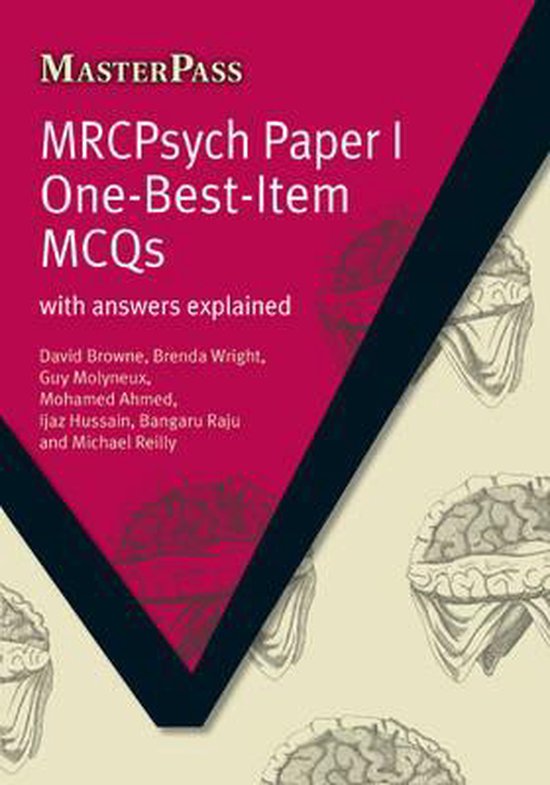 MRCPsych Paper I One Best Item MCQs - cover