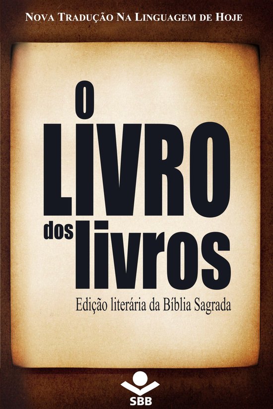 Omslag van O Livro dos livros – edição literária da Bíblia Sagrada (ebook)