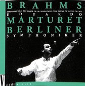 Brahms Symphony no.3 / Variations on a theme of Haydn / Berliner Symphoniker