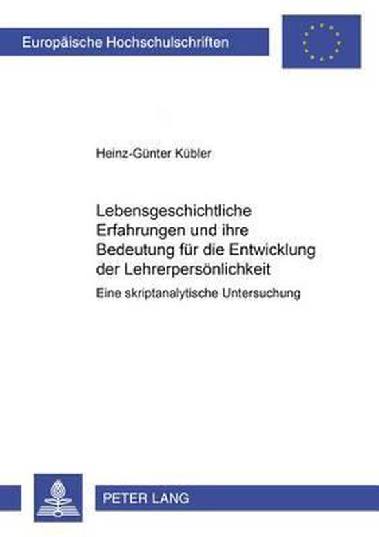 Lebensgeschichtliche Erfahrungen und ihre Bedeutung für die ... - cover