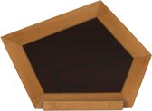 AXI Krijtbord Crooked in bruin van hout - Accessoire voor Speelhuis of Speeltoestel