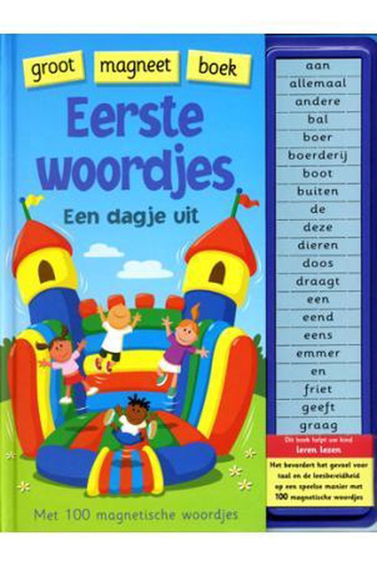 Groot magneetboek eerste woordjes - cover