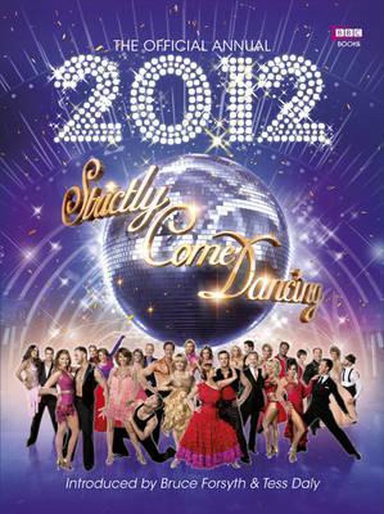 Cover van The Official Strictly Come Dancing Annual 2012 met een discobal en dansers in glitterkostuums.