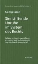 Sinnstiftende Unruhe im System des Rechts