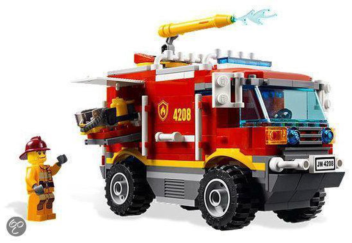 LEGO City 60002 pas cher, Le camion de pompier