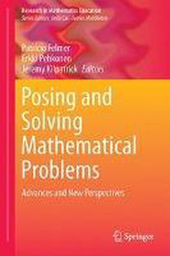Problem solving in mathematics education 9783319280219 boeken bol