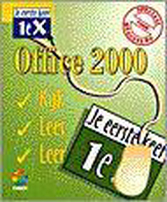 Je eerste keer office 2000 - cover