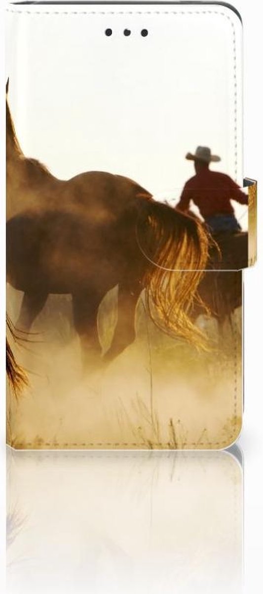 Nokia 7 Telefoonhoesje met Pasjes Design Cowboy