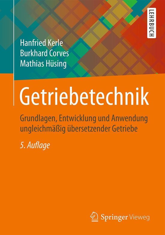Getriebetechnik - cover