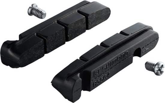 Shimano R55c4 Remblokrubbers V-brake/cantilever 2 Stuks Zwart van Shimano — afbeelding 3
