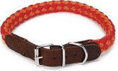 Beeztees Korda - Halsband Hond - Rood/Oranje - 47-53 cm