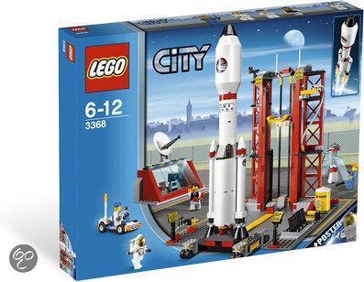 tag Utilfreds eventyr LEGO City Ruimtevaart Commandocentrale - 3368 | bol.com