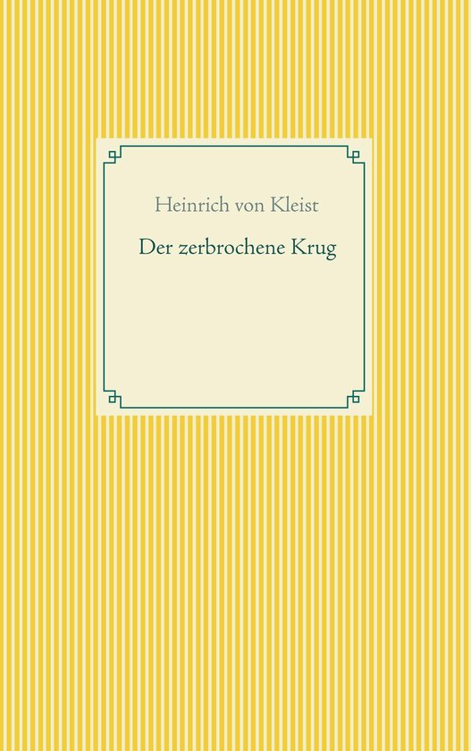 Der zerbrochene Krug - cover