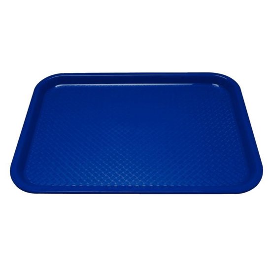 Olympia Kristallon Serviertablett Aus Polypropylen – Rot, 34,5 X 26,5 Cm, Rutschfest & Spülmaschinengeeignet
