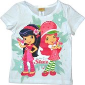 Strawberry Shortcake Meisjes T-shirt wit 98