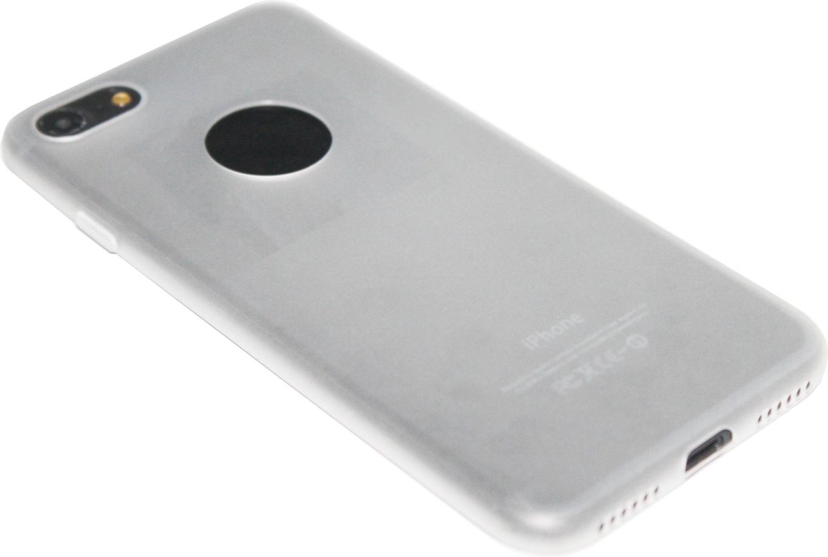 Siliconen hoesje doorzichtig Geschikt voor iPhone SE (2022/ 2020)/ 8/ 7