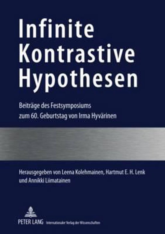 Infinite Kontrastive Hypothesen - cover