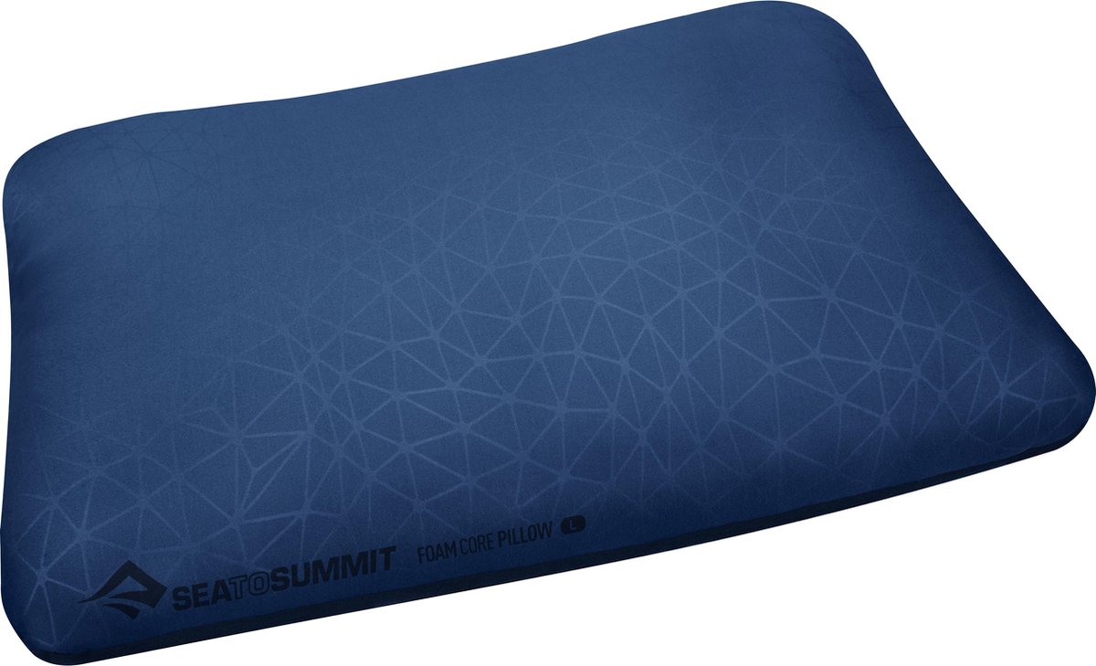 Sea to Summit FoamCore - Hoofdkussen - Deluxe Navy Blue