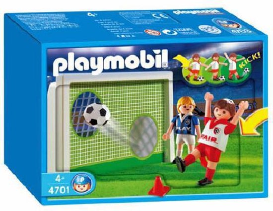 Playmobil Voetbal Doelschieten - 4701 | bol.com