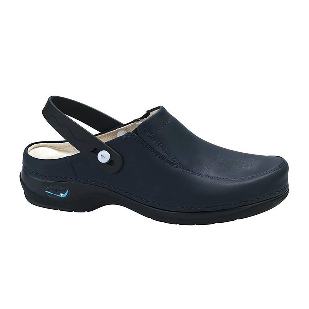 Nursing Care Clog Open Elastiek - Blauw Medische Klompen
