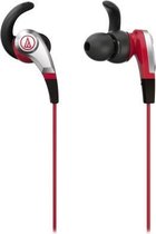 Audio Technica CKX5 - In-ear koptelefoon - Rood