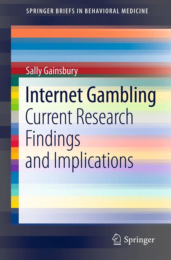 Behavioral Science and Psychology (R0) - Internet Gambling - cover