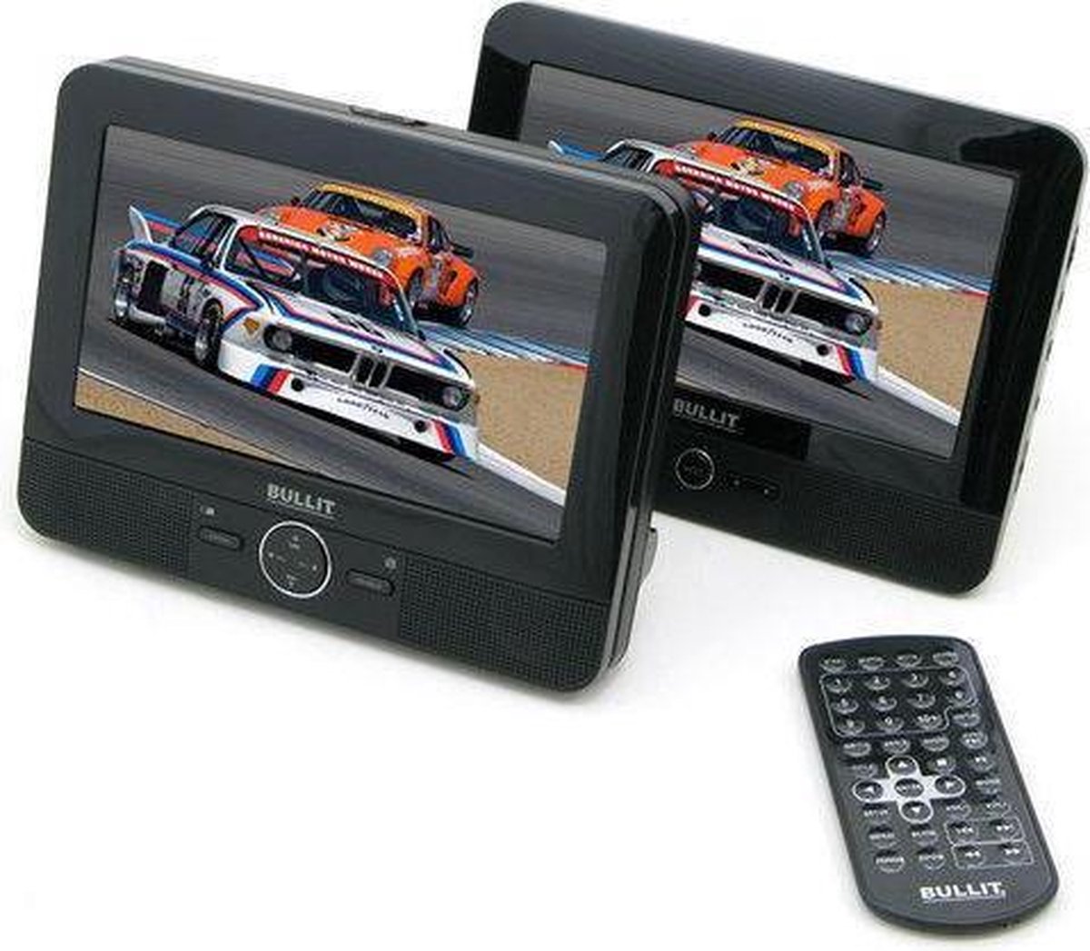 Bullit SG163M Portable DVD-speler met 2 schermen - Zwart | bol.com