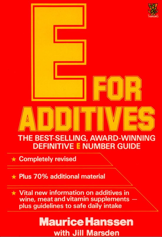 E for Additives - cover
