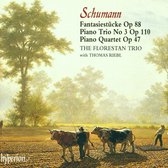 Schumann: Fantasiestucke, Piano Trio no 3 etc / Florestan Trio et al