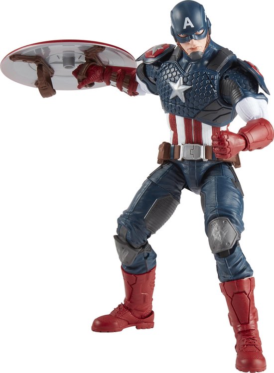 | Captain America Marvel Legends Speelfiguur 30cm Action figure Avengers 30 cm Captain America speelgoed