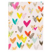GOLDBUCH GOL-64227 TURNOWSKY A5 gastenboek LOTS OF HEARTS als notitieboekje