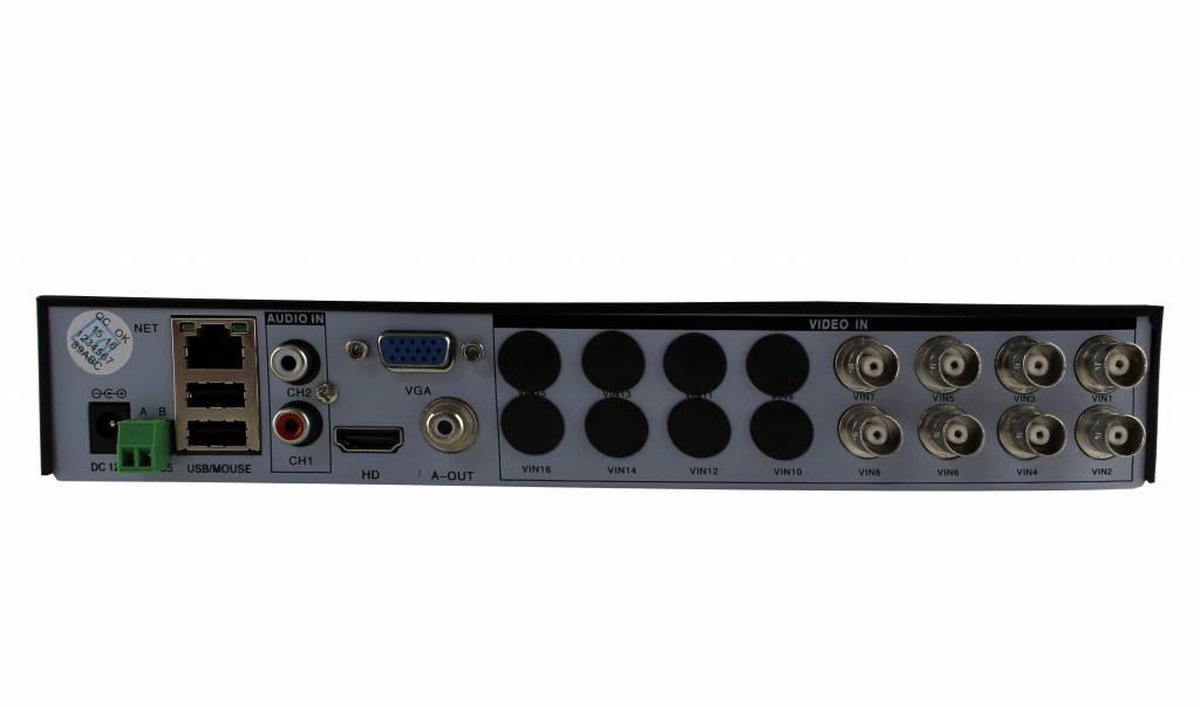 DVR Recorder 8 Kanaals 8CH Hoge Resolutie DVR H.264 AHD