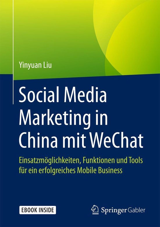 Social Media Marketing in China mit WeChat - cover