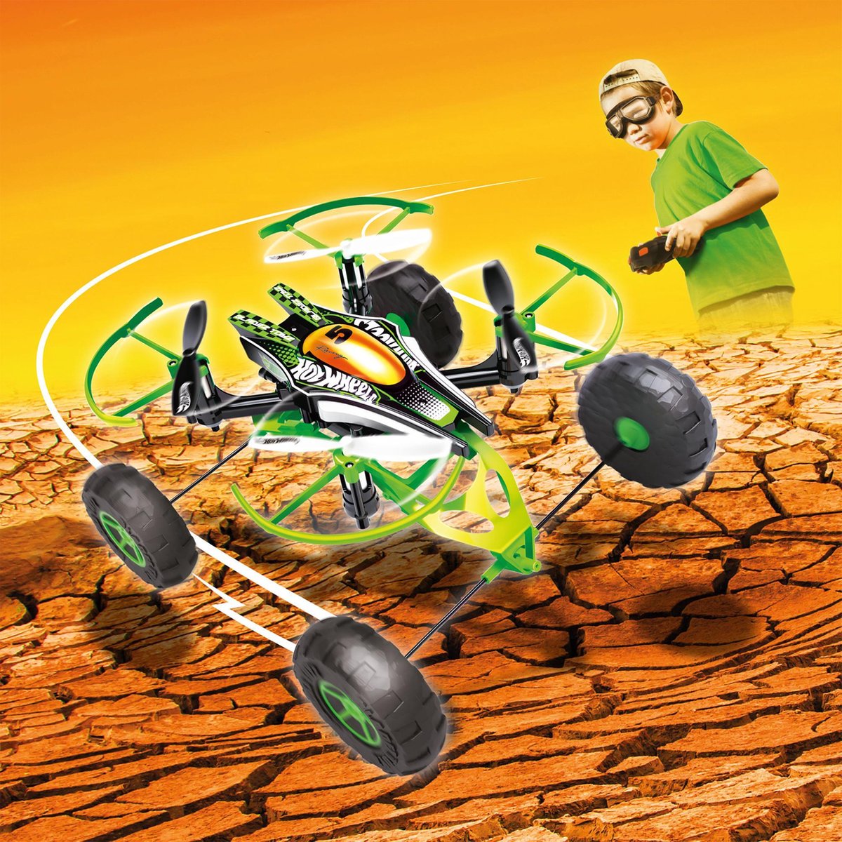 Hot Wheels DRX Monster X-Terrain Drone | bol.com