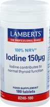 Lamberts Jodium 150 mcg - 180 tabletten - Mineraal