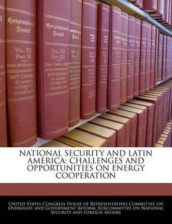 National Security and Latin America 9781240542796 Boeken