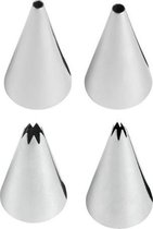 Wilton Spuitmondjes Set Klein #003 #005 #016 #018
