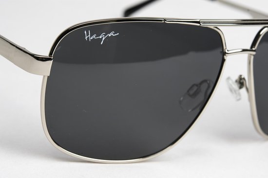 Haga Eyewear zonnebril Denver zilver polariserend - mannen van HAGA Eyewear — afbeelding 2