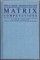Matrix Computations, second edition
