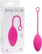 Aphrodisia -185113 - Vibrerend Eitje oplaadbaar - Trendy Design - Dancing Fairy Egg  - 10 Functions Vibration  - usb rechargeable - gave Cadeaubox