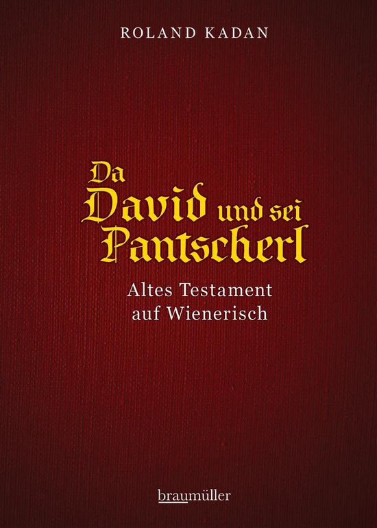 Da David und sei Pantscherl - cover