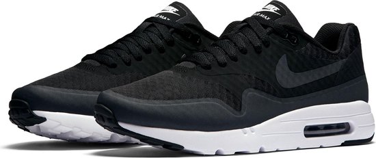 Nike Air Max 1 Ultra Essential Sportschoenen - Maat 45.5 - Mannen -  zwart/grijs/wit | bol.com