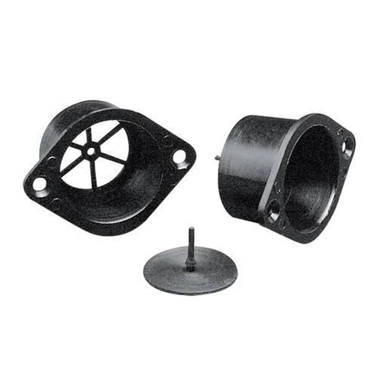 Lalizas Drain plug w/Non-Ret.Valve f/Infl. Boat,ÿ35mm, Black