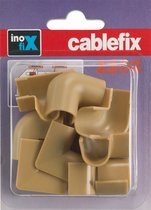 Inofix Cablefix 2202  Verbindingen Lichtbruin (Grenenhout kleur)