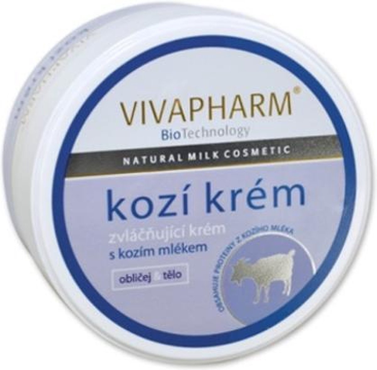 Vivapharm - Softening Cream For The Face And Body With Goat'S Milk