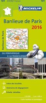 Paris banlieue 11101 carte michelin kaart 2016