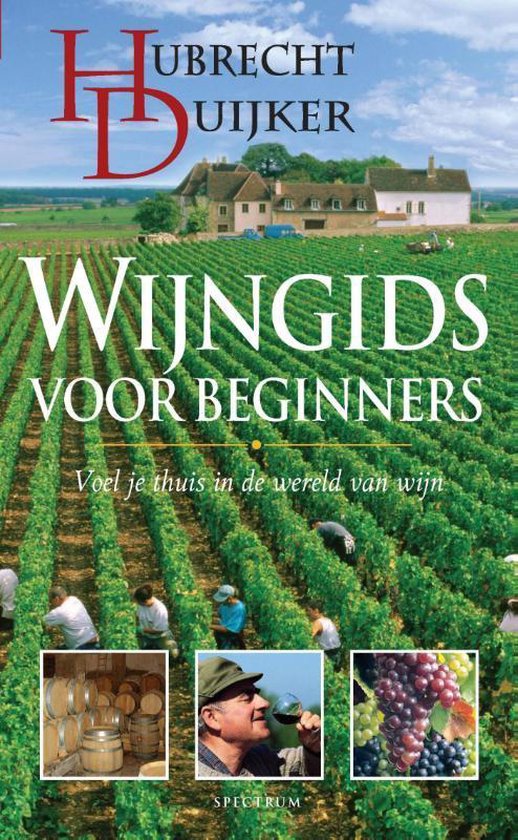 Cover van het boek 'Wijngids voor beginners' van Hubrecht Duijker