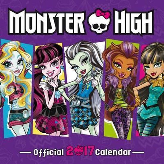 Officiele Monster High Kalender 2017  bol.com
