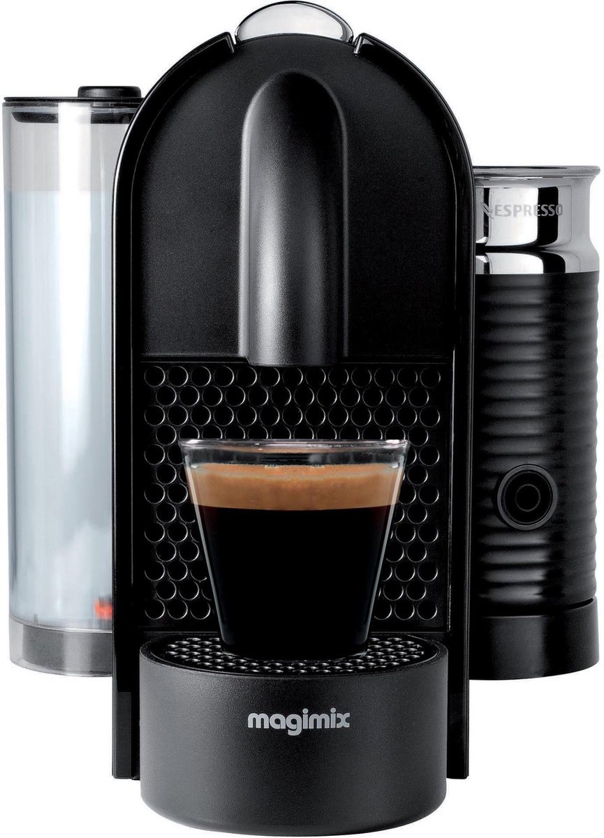 Respectievelijk Gearceerd toernooi Nespresso Magimix U Milk M130 - Zwart | bol.com